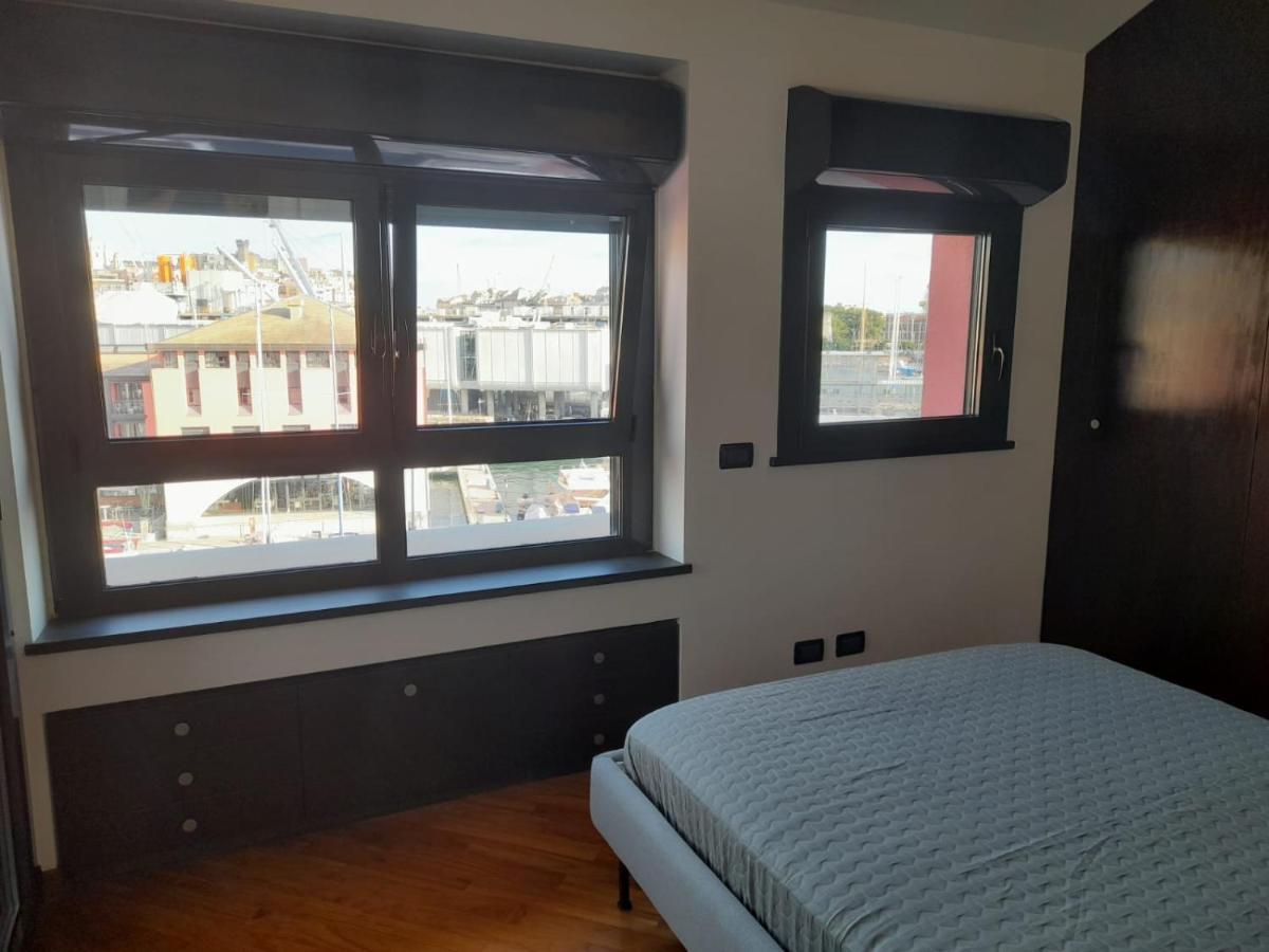 제노바 Bilocale Vista Mare Con Terrazzo-Porto Antico- Parcheggio Scontato 아파트 외부 사진