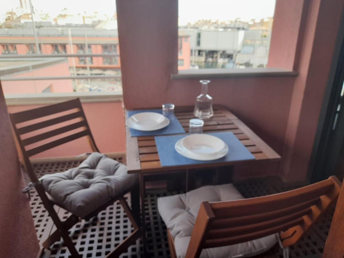 제노바 Bilocale Vista Mare Con Terrazzo-Porto Antico- Parcheggio Scontato 아파트 외부 사진