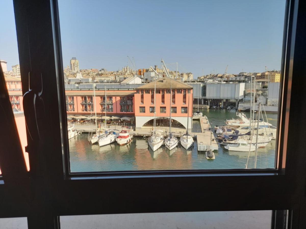 제노바 Bilocale Vista Mare Con Terrazzo-Porto Antico- Parcheggio Scontato 아파트 외부 사진